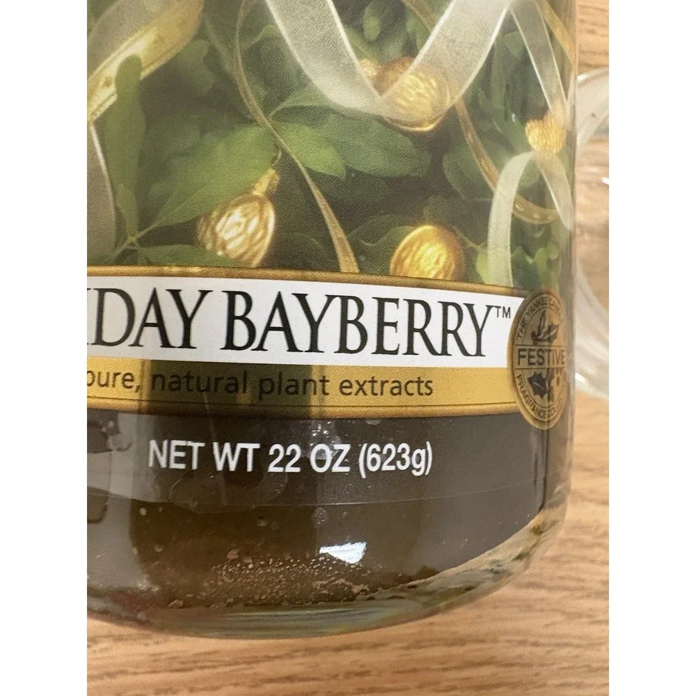 Yankee Candle HOLIDAY BAYBERRY Large Jar Housewarmer 22oz New